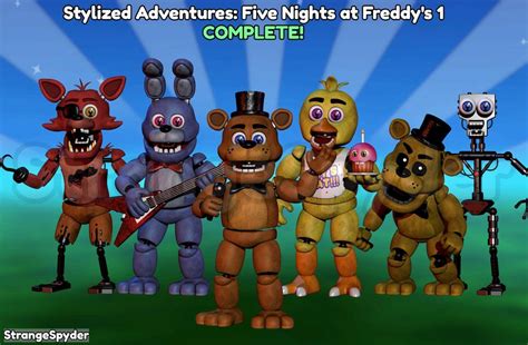 Stylized Adventures: FNAF 1 by WierdSpyder on DeviantArt | Anime fnaf ...