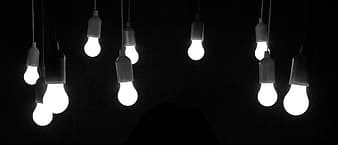 light, light bulbs, hope, glow, shining, lights, lamp, glass, darkness ...