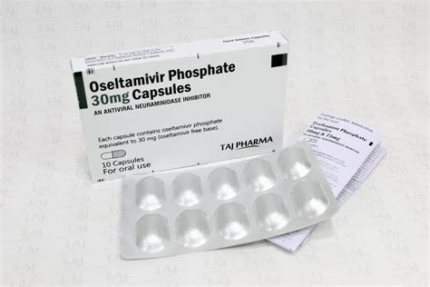 Oseltamivir Phosphate Capsule 30mg Manufacturers, Suppliers in India - Taj Generics ...