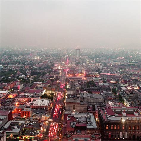 Aerial View Of Mexico City Photograph by Jasper James