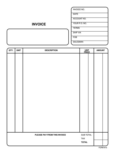 Generic Invoice - Fill and Sign Printable Template Online | US Legal Forms