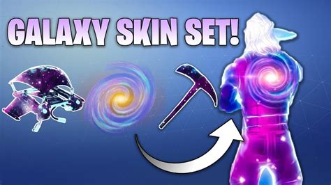 Fortnite NEW Galaxy Skin SET! How To Get Galaxy Pickaxe, Back Bling & Glider in Fortnite - YouTube