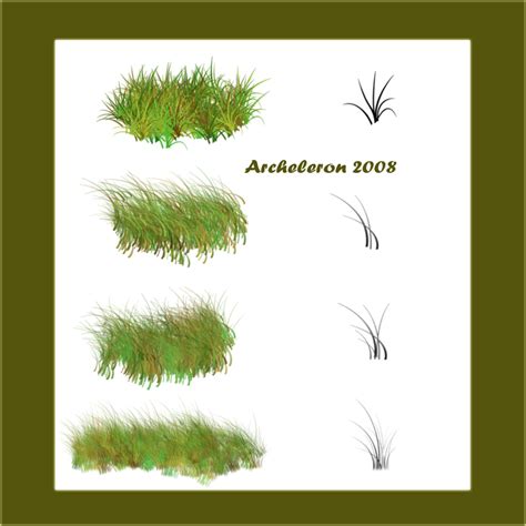 grass | Photoshop Free Brushes | 123Freebrushes