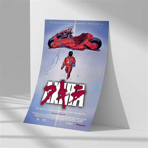 Akira Movie Poster Akira 2001 Re-release, Unique Gifts, Home Decor ...