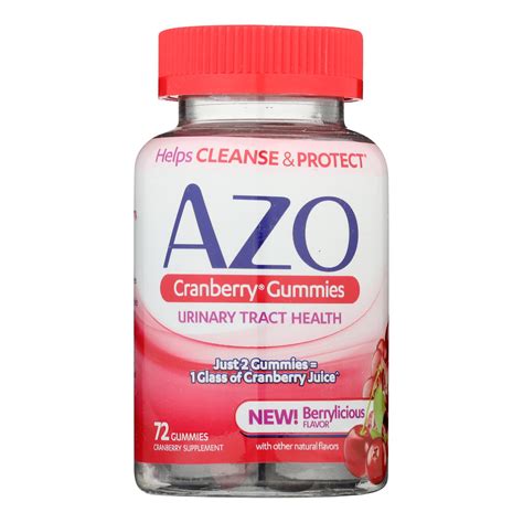 Azo Cranberry Gummies - 72 Count | eBay