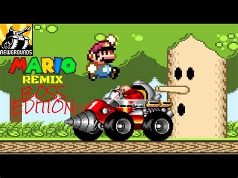 Newgrounds Showcase: Mario Remix:Boss Edition - YouTube