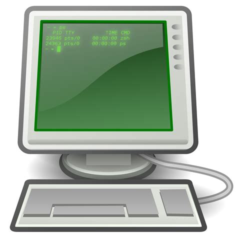 Computer clip art computer terminal, Computer clip art computer terminal Transparent FREE for ...