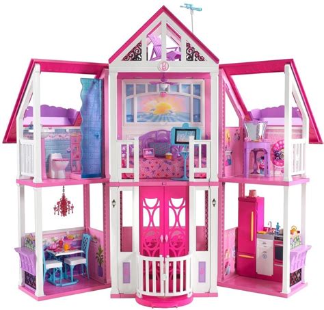 Amazon.es: Mattel Barbie - Supercasa W3141: Juguetes y juegos en 2020 | Casa de barbie, Casa de ...