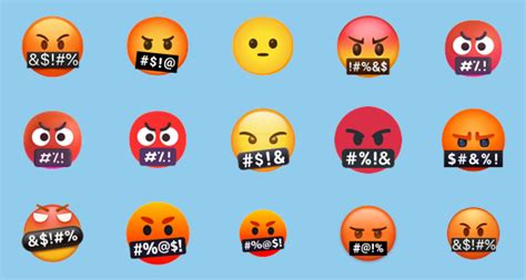 🤬 Face with Symbols on Mouth on Google Noto Color Emoji 15.1