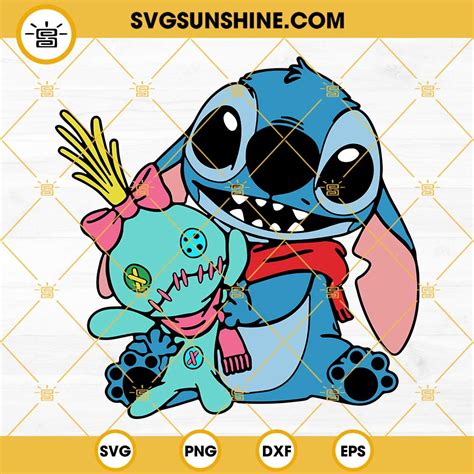 Stitch And Scrump SVG, Lilo And Stitch SVG, Scrump SVG