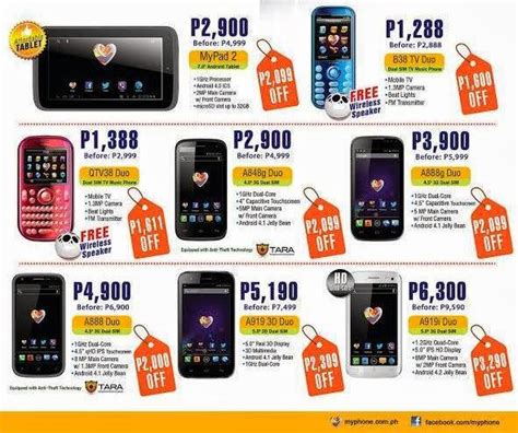 MyPhone Gadget Sale Pricelist for 2014, Promo Extended