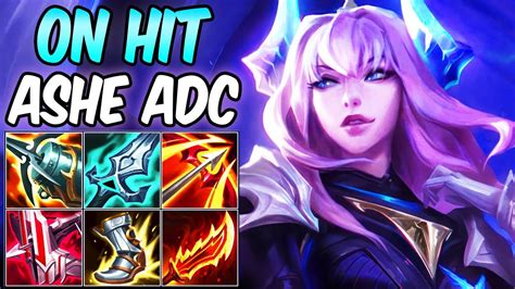 ON-HIT ASHE ADC | Build & Runes | DRX ASHE GAMEPLAY | League of Legends - YouTube