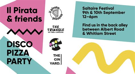 Disco Pizza Party (II Pirata & Friends) - Saltaire Festival