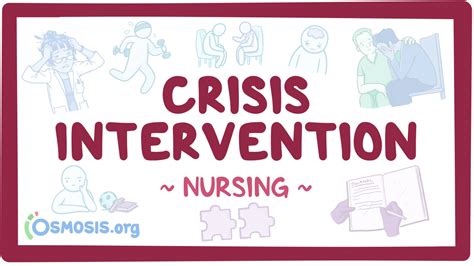 Crisis intervention: Nursing: Video & Causes | Osmosis