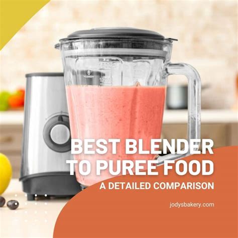 What is the best blender to puree food for elderly? - Jody's Bakery