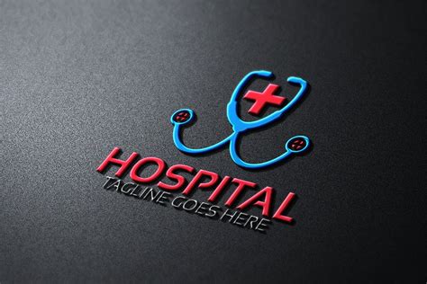 Hospital Logo Template | Creative Logo Templates ~ Creative Market
