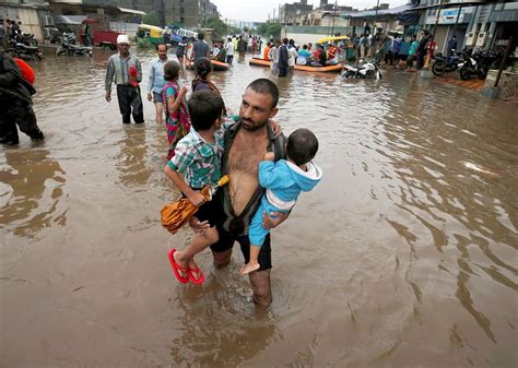 At Least 123 Dead in Floods as Rain Continues to Pound Gujarat