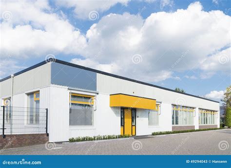 Small office building stock image. Image of cladding - 49294043