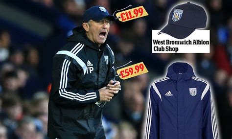 West Brom SELL OUT of navy baseball caps in club shop following Tony ...