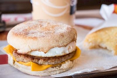 Sausage Egg McMuffin Calories and Nutrition (100g)