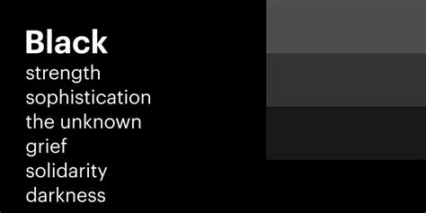 What Does The Color Black Symbolize In Health - Stevens Prou1983