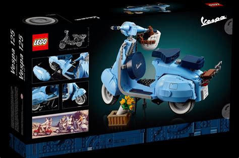 LEGO’s immensely detailed Vespa 125 in striking pastel blue color will have fans floored ...