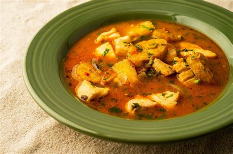 Caribbean Fish Stew Recipe - Fish Stew with Coconut and Plantains