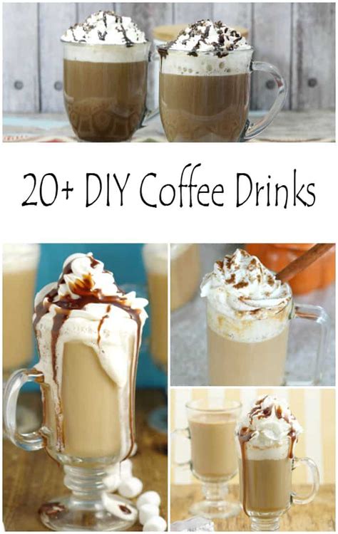 20+ DIY Coffee Drink Recipes - The Happy Home Life