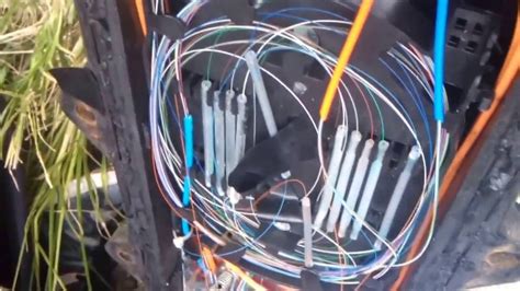 Splicing Cable FO (Fiber Optic) - YouTube