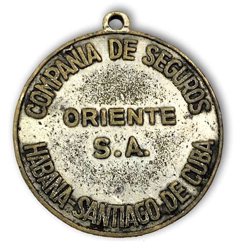 Vintage Cuba Medals > Medalla cubana, dos lados a relieve, Oriente collectible for Sale