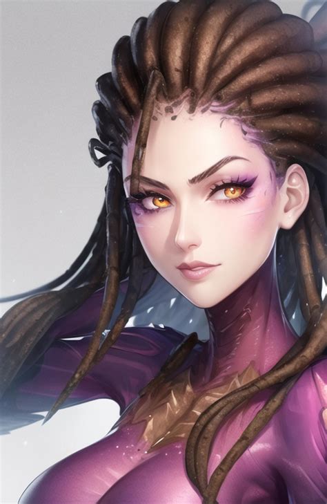 Sarah Kerrigan lora (Queen of Blades form) - v1.0 | Stable Diffusion ...