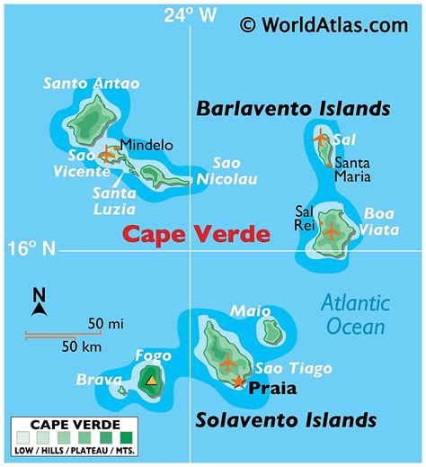 Cape Verde Maps & Facts - World Atlas