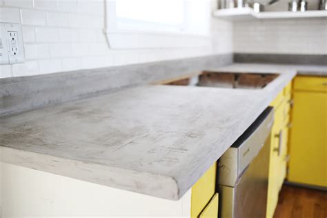 Concrete Countertop DIY - A Beautiful Mess