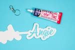 DIY Name Keychains with a Cricut Machine - Angie Holden The Country Chic Cottage