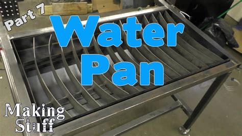 DIY CNC Plasma Table Build- Part 7 The Water Pan - YouTube