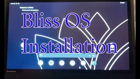 Bliss OS installation - For experts only - YouTube