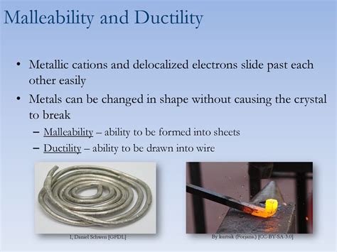 Metallic Bonding Chemistry 7(D) - ppt download