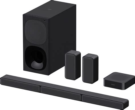 Sony HT-S40R Soundbar Black incl. corded subwoofer, Bluetooth, USB | Conrad.com