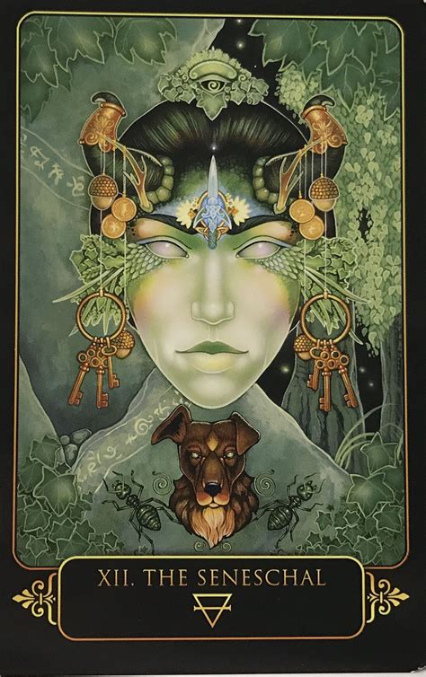Featured Card of the Day - 12 of Earth ~ The Seneschal - Dreams of Gaia by Ravynne Phelan Modern ...