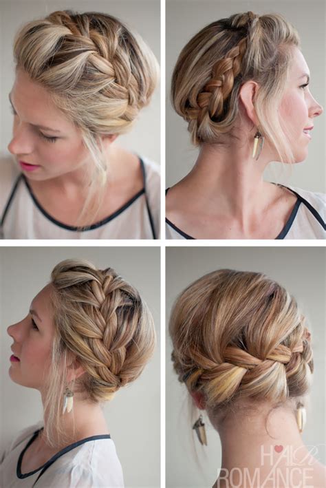 New Stylish French Crown Braid – Beautiful Braided Updo