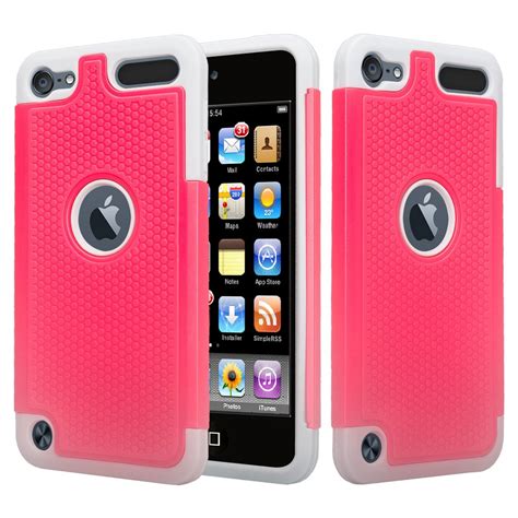 iPod Touch 5 Case,iPod Touch 6 Case,Heavy Duty High Impact Armor Case Cover Protective Case for ...