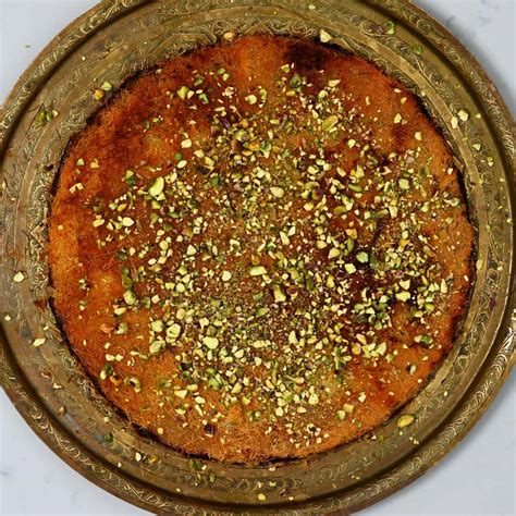 Lebanese Knafeh Recipe No Cheese | Dandk Organizer