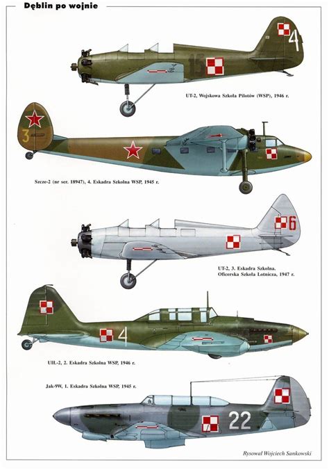 Polish Air Force 1945-47 Aircraft Painting, Aircraft Art, Wwii Aircraft ...