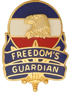 Forces Command (FORSCOM) Unit Crest (Freedom's Guardian)