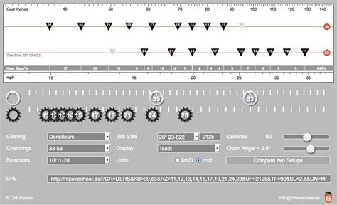 Bike gear calculator - AlastorManna