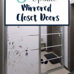 Design Solutions for Outdated Mirrored Closet Doors