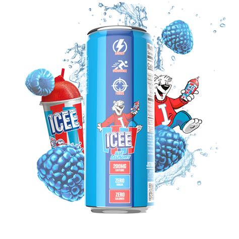 ICEE® Blue Raspberry – JST WRK Energy