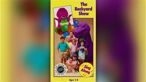 Barney: The Backyard Show (1988) - 1992 VHS - YouTube