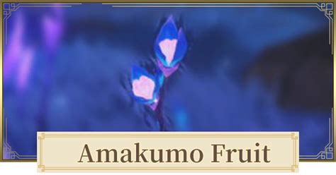 Genshin | Amakumo Fruit Location & Farming Route - GameWith