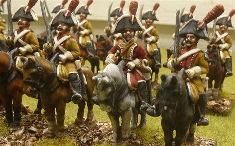 28mm Napoleonic Spanish Dragoons Pavia (Front Rank miniatures) | www ...